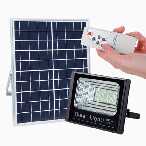 Pack X3 Led Solar Sensor De Movimiento Luz Exterior 100 Led