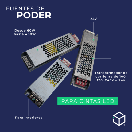 fuente de poder 24 voltios