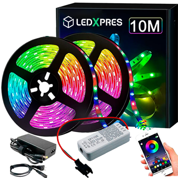 Cinta LED RGB 5050 EXTERIORES KIT - LEDXPRES Costa Rica