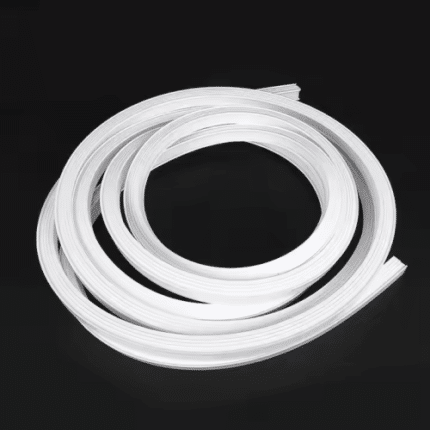 Canaleta de silicón goma blanca para cinta LED
