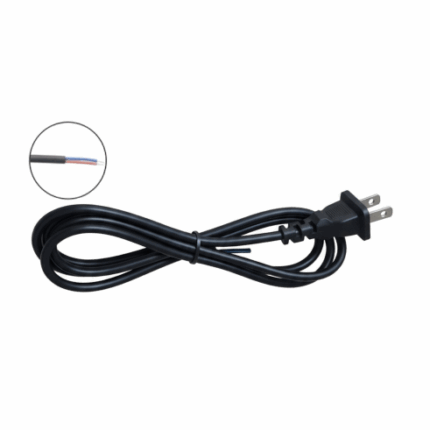 Cable Eléctrico con Enchufe de 2 líneas para Conexiones Seguras y Versátiles