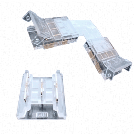 Conector para Cinta LED SMD 10mm 4 Pines – Unión Sin Soldadura