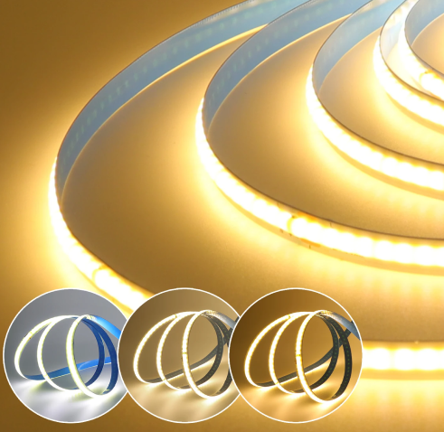 Cinta LED COB ProLine 110V AC – 10m, 240 LEDs/m (Conexión L/N)