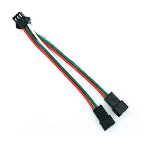 Splitter para Cintas LED 3 Pines JST – Hembra a 2 Machos
