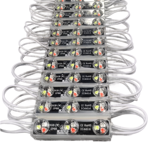 Módulo LED RGB 110V IP68 — Inyección de Luz Multicolor para Letras y Letreros Iluminados