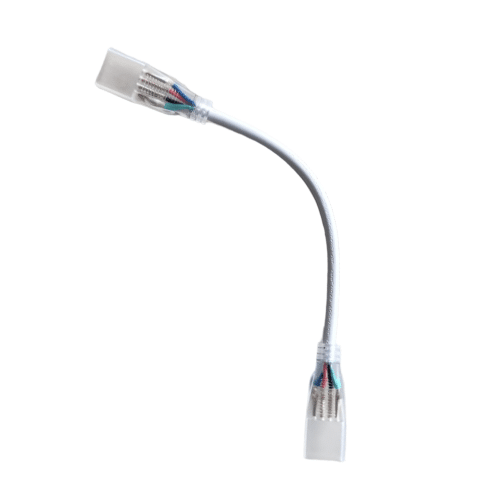 Unión para Manguera LED RGB 5050 110V — Cable Extensión 4 Pines 10mm