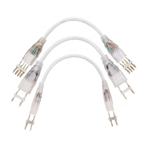 Unión para Mangueras LED SMD 110V 5050 o 2835 — Cable Extensión 2 Pines